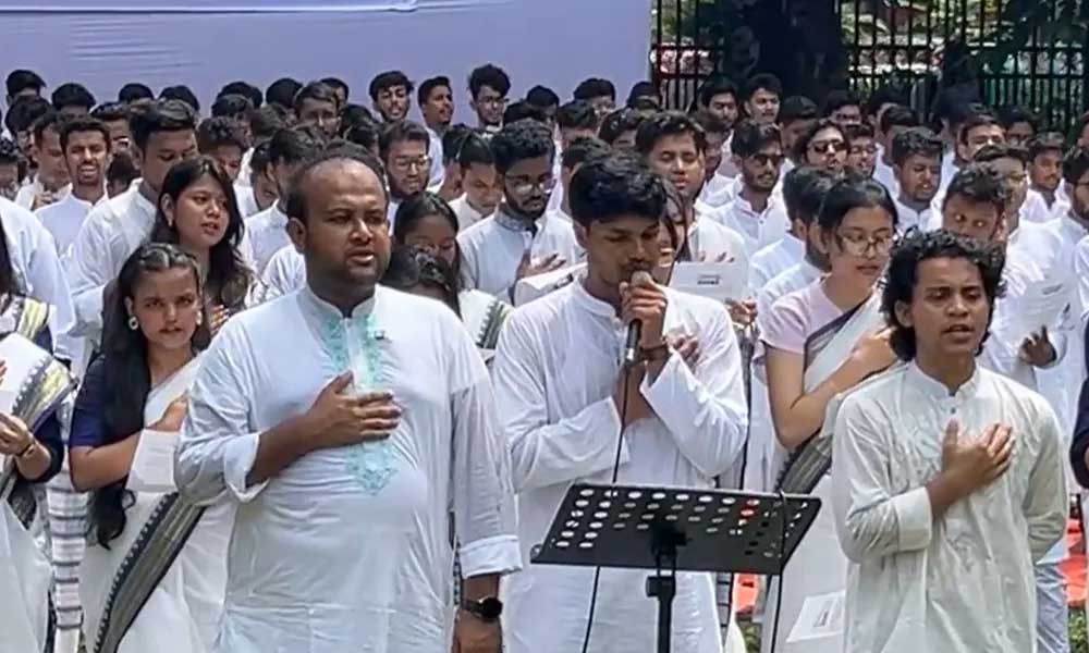 ডাকসু নির্বাচনে ছাত্রদল সমর্থিত প্যানেলের শপথ, আট বিষয়ে